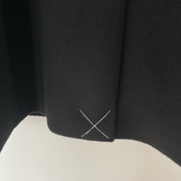 🖤talbot’s classic black winter coat with faux fur collar / size 4 petite / nwt - Picture 5 of 13